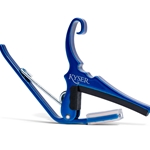 Kyser Quick-Change Acoustic Guitar Capo Blue