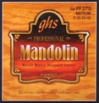 GHS PF270 Mandolin Strings  Bright Bronze Medium Bright Bronze 11-38