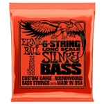 Ernie Ball 2838 Slinky 6-String Nickel Wound Electric Bass Strings 32-130