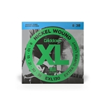 D'Addario EXL130 Nickel Wound Electric Guitar Strings Extra Super Light 08-38