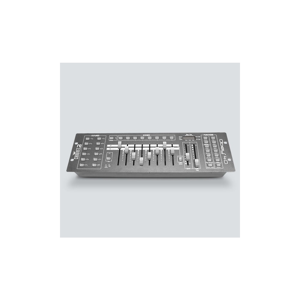 Contrôleur DMX Universel Chauvet Obey 40 | 192 Canaux, 12 Appareils | Pour éclairage Scénique Et DJ