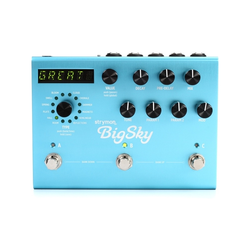 Strymon BigSky Multidimensional Reverb Pedal