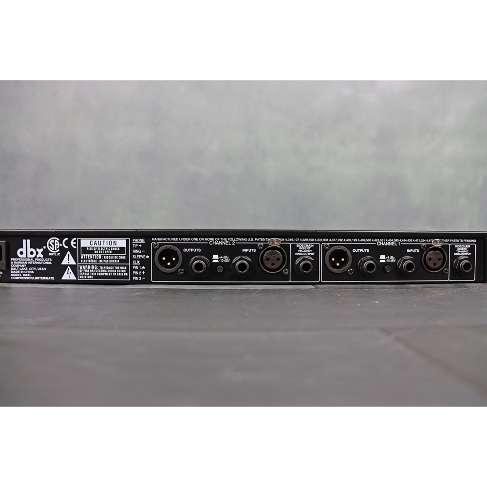 DBX 166xl Compressor Limiter Gate Preowned