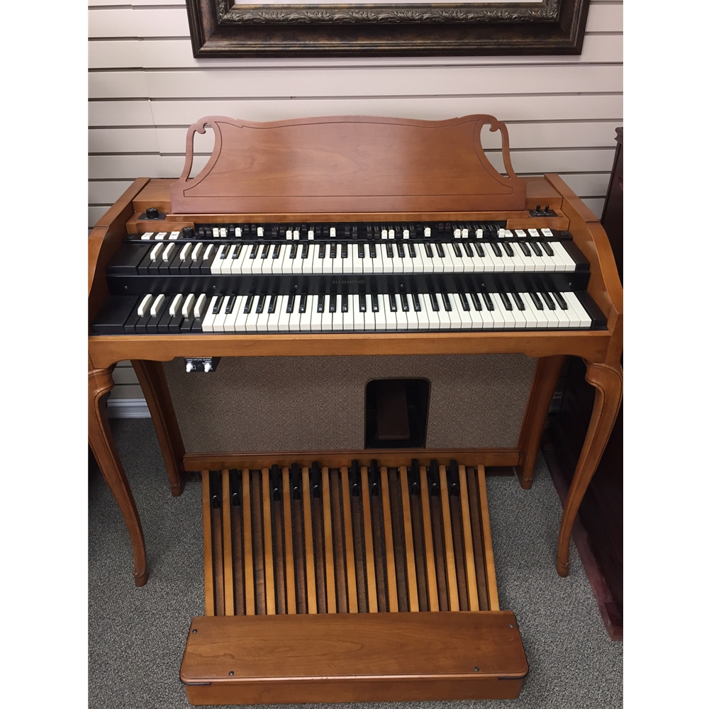 Hammond A-102 French Console Organ w/ Leslie-122 Speaker