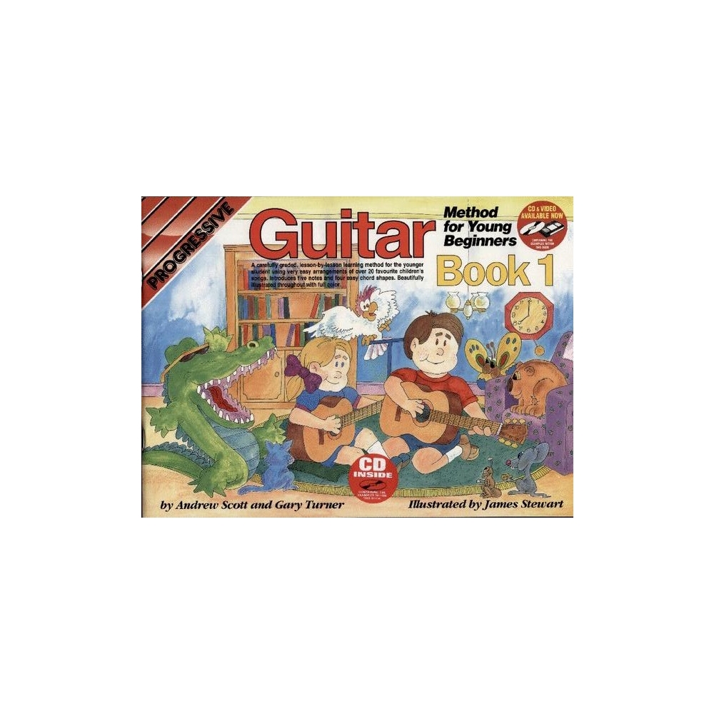 Progressive Young Beginner Guitar Method Book 1