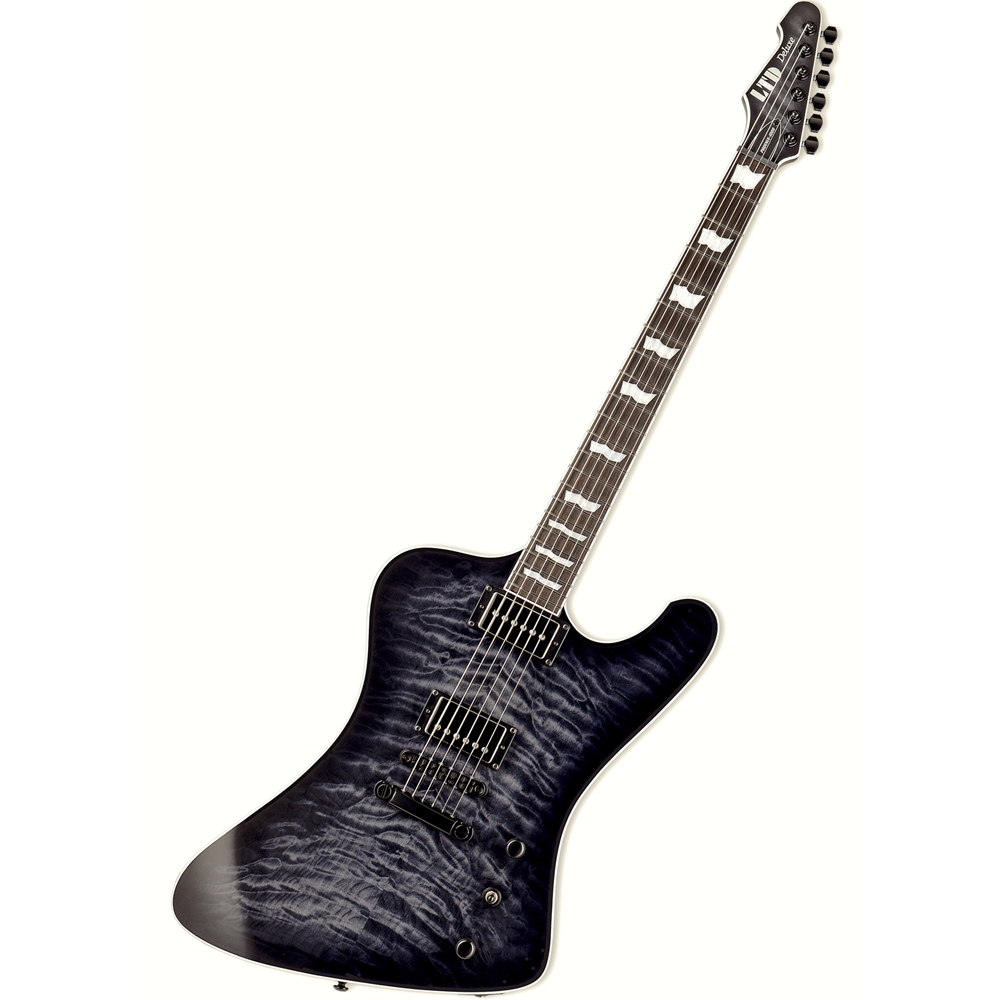 LTD PHOENIX-1000 QM See Thru Black Sunburst Electric Guitar