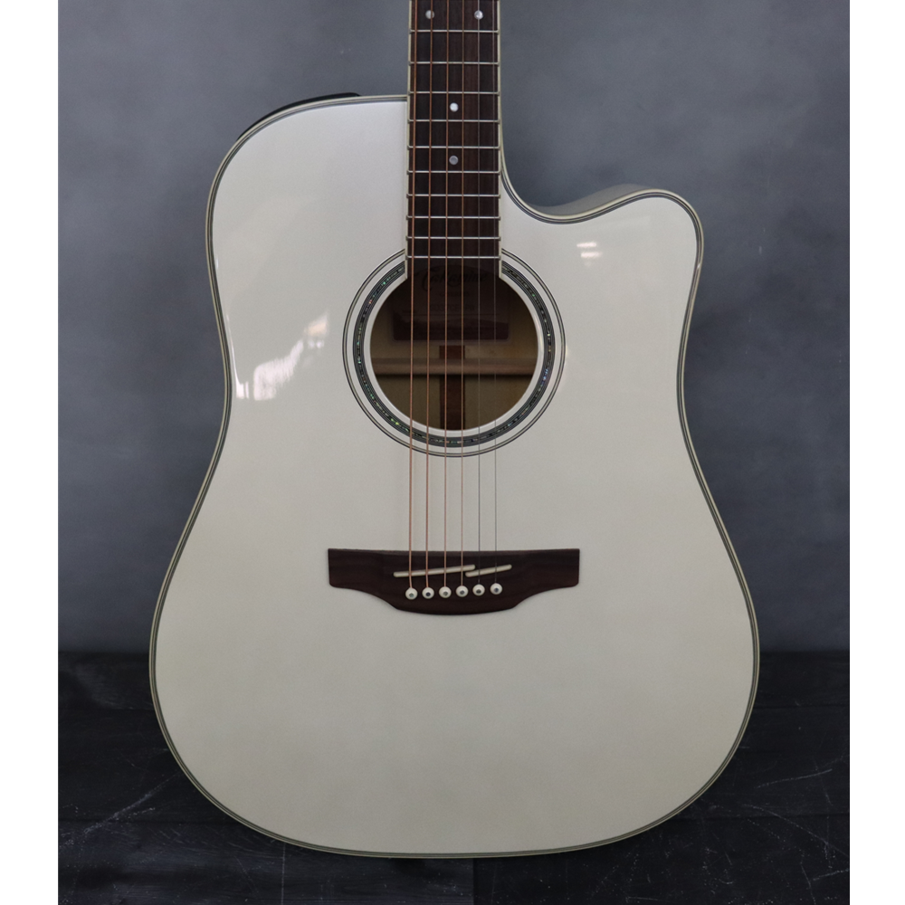 Takamine GD37CE PW Dreadnought Acoustic Electric Guitar Pearl White