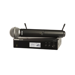 Shure BLX24R/SM58 Wireless Handheld Microphone System
