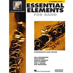 Essential Elements for Band – Bb Clarinet Book 1 with EEi