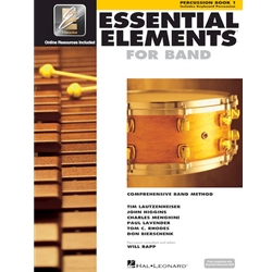 Essential Elements for Band – Percussion/Keyboard Percussion Book 1 with EEi