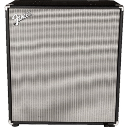 Fender Rumble 410 Cabinet (V3), Black Silver