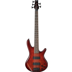 Ibanez GSR205 5-String Charcoal Brown Burst Electric Bass Guitar