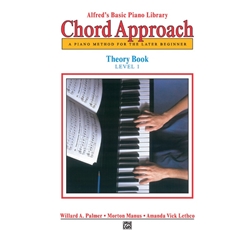 Alfred's Basic Piano: Chord Approach Theory Book 1