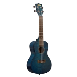 Kala Blue Exotic Mahogany Concert Ukulele