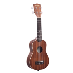 Kala Satin Mahogany Soprano Ukuleles