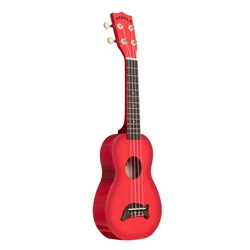 Makalah Red Burst Soprano Dolphin Ukulele