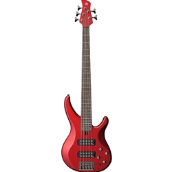 Yamaha TRBX305 5 String Electric BassGuitar Candy Apple Red