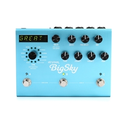 Strymon BigSky Reverberator Multi-Reverb Effects Pedal