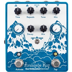 EarthQuaker Avalanche Run Stereo Delay & Reverb with Tap Tempo
