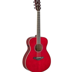 Yamaha FS-TA TransAcoustic Acoustic Electric Guitar Ruby Red
