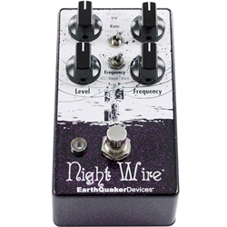 Earthquaker Night Wire Harmonic Tremolo Effect Pedal