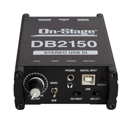 On-Stage DB2150 Passive USB DI Box
