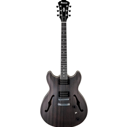 Ibanez Artcore Series AS53 Semi-Hollow Trans Black Electric Guitar