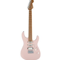 Charvel Pro Mod DK24 HSS 2-Point Trem Shell Pink with Roasted Maple Neck Electric Guitar