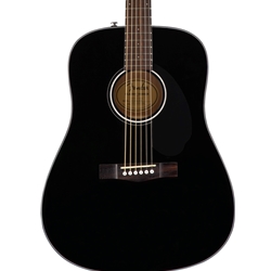 Fender CD-60S Dreadnought Acoustic Guitar Black