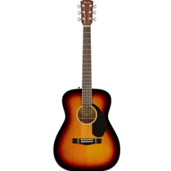 Fender CC-60S Concert, Walnut Fingerboard, 3 Color Sunburst Acoustic Guitar