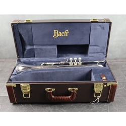 Bach Stradivarious Model 37 Silver Professional Trumpet Preowned