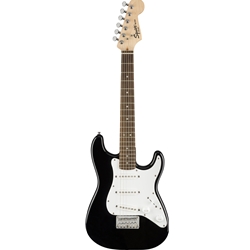 Squier Mini Stratocaster, Laurel Fingerboard, Black Electric Guitar