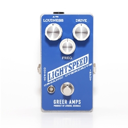 Greer Lightspeed Organic Overdrive Pedal Pink/White