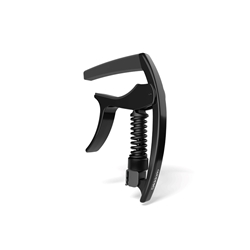 D'Addario Tri-Action Capo Adjustable Tension, Black