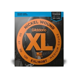 D'Addario EXL160BT Balanced Tension Medium Long Scale 50-120