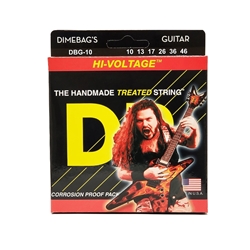 DR DBG10 Dimebag Darrell Nickel Plated Electric Guitar Strings 10-46