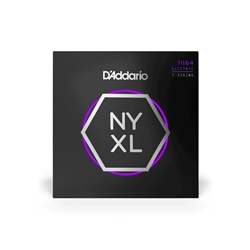 D'Addario NYXL1164 Premium Nickel Wound 7-String Electric Guitar Medium 11-64