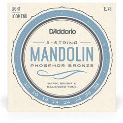 D'Addario EJ73 Light Phosphor Bronze Mandolin Strings