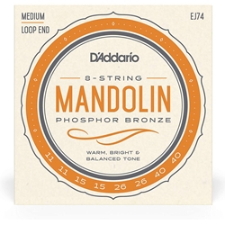 D'Addario EJ74 Mandolin Phosphor Bronze Medium String