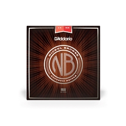 D'Addario NB1356 Nickel Bronze Acoustic Guitar Strings Medium 13-56