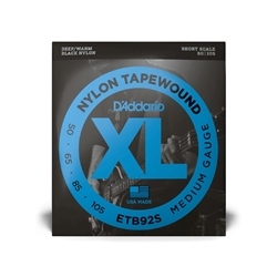 D'Addario ETB92 Nylon Tapewound Bass Guitar String Medium 50-105