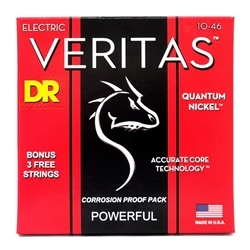 DR VTE10 Veritas Electric Guitar Strings 10-46
