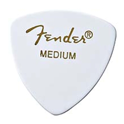 Fender Classic Celluloid Picks 346 Shape, White, Medium 12 Pack