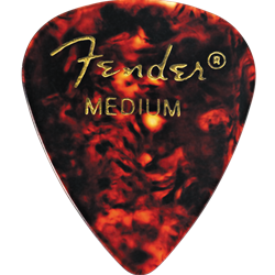 Fender Classic Celluloid Picks 351 Shape Medium 12 Pack