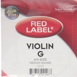 Red Label Violin G Single String 4/4 Medium