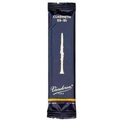 Vandoren #2 1/2 Bb Clarinet Each Reed