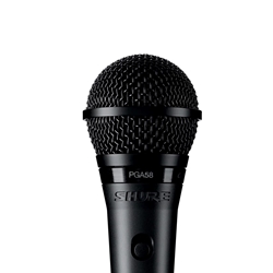 Shure PGA58 Cardioid Dynamic Vocal Microphone