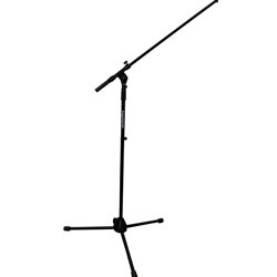 StageMaster Tripod Boom Mic Stand Black