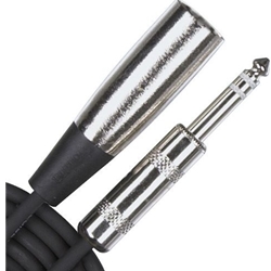 Horizion BLC3-MS 1/4" STEREO TO MALE XLR CABLE 3 FT