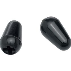 Fender Stratocaster Switch Tips, Black (2)